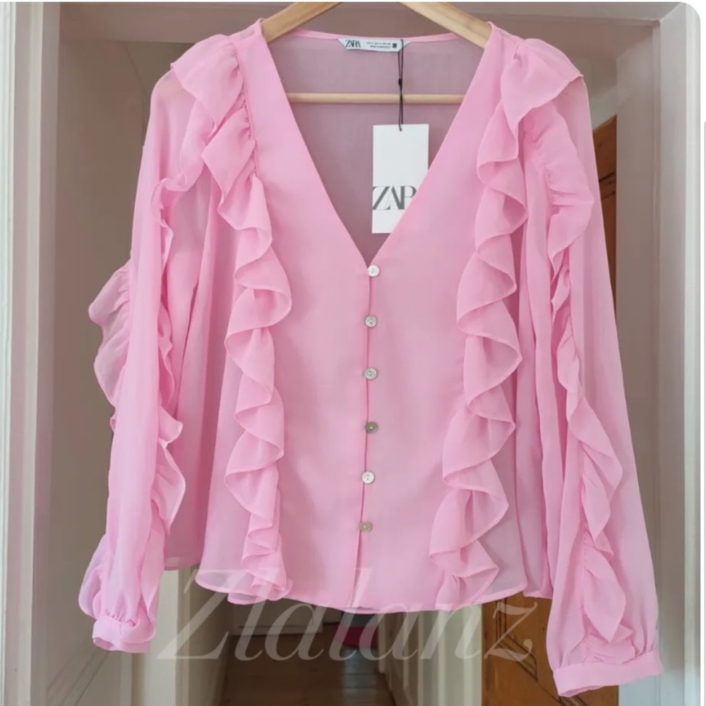 Ruffle blouse